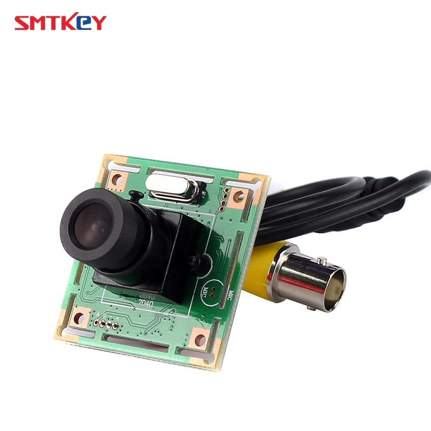  7040 700tvl CMOS color hd board cctv camera cctv mini camera with 3.6mm lens with lens mount with c - 32347461799