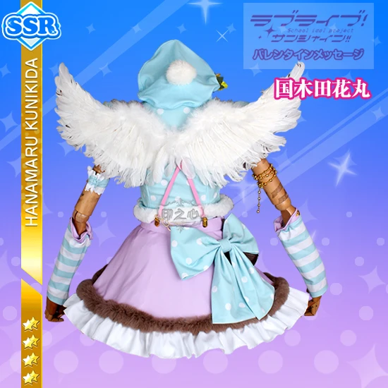 [В наличии] 2018 аниме Love Live Sunshine Aqours Kunikida Hanamaru Рождественская униформа для хора