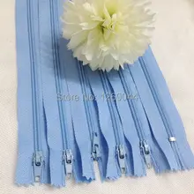 Pcs Nylon bobina cremalleras Tailor herramientas de costura Craft 9 pulgadas de color azul