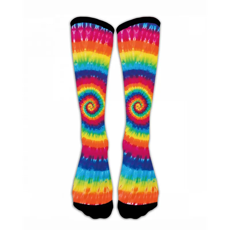 Женские забавные носки, хлопковые цветные носки в стиле Харадзюку, модные длинные носки с принтом для девочек, женские носки с пончиком и ананасом, Meias, 5S-D21