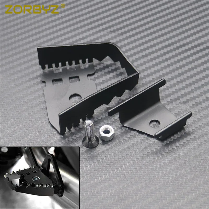 ZORBYZ Motorcycle Foot Brake Lever Pedal Extension Peg Pad For BMW