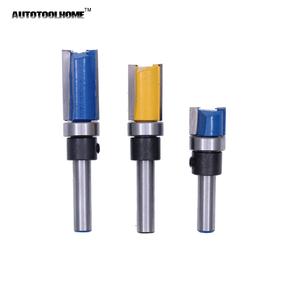 Buy 3x Top Bearing Router Bits Set Flush Trim Tungsten