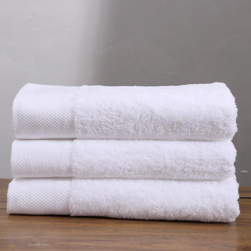Qulity Pure Color Cotton Towel Hotel Supplies for Exclusive Bath Shower Towel Handkerchief Face Tow