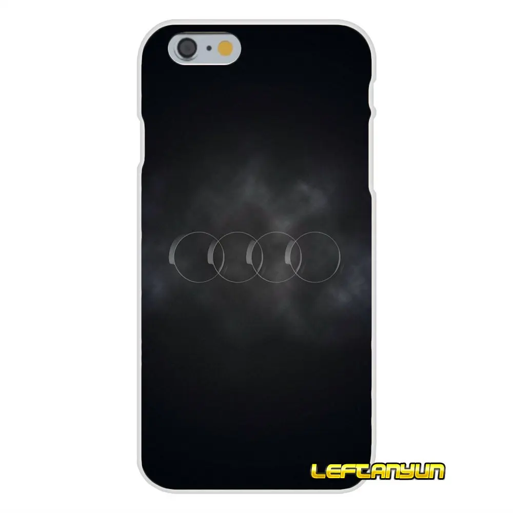 Горячая Audi колеса автомобиля узор Тонкий силиконовый чехол для iPhone X 4 4S 5 5S 5C SE 6 S 7 8