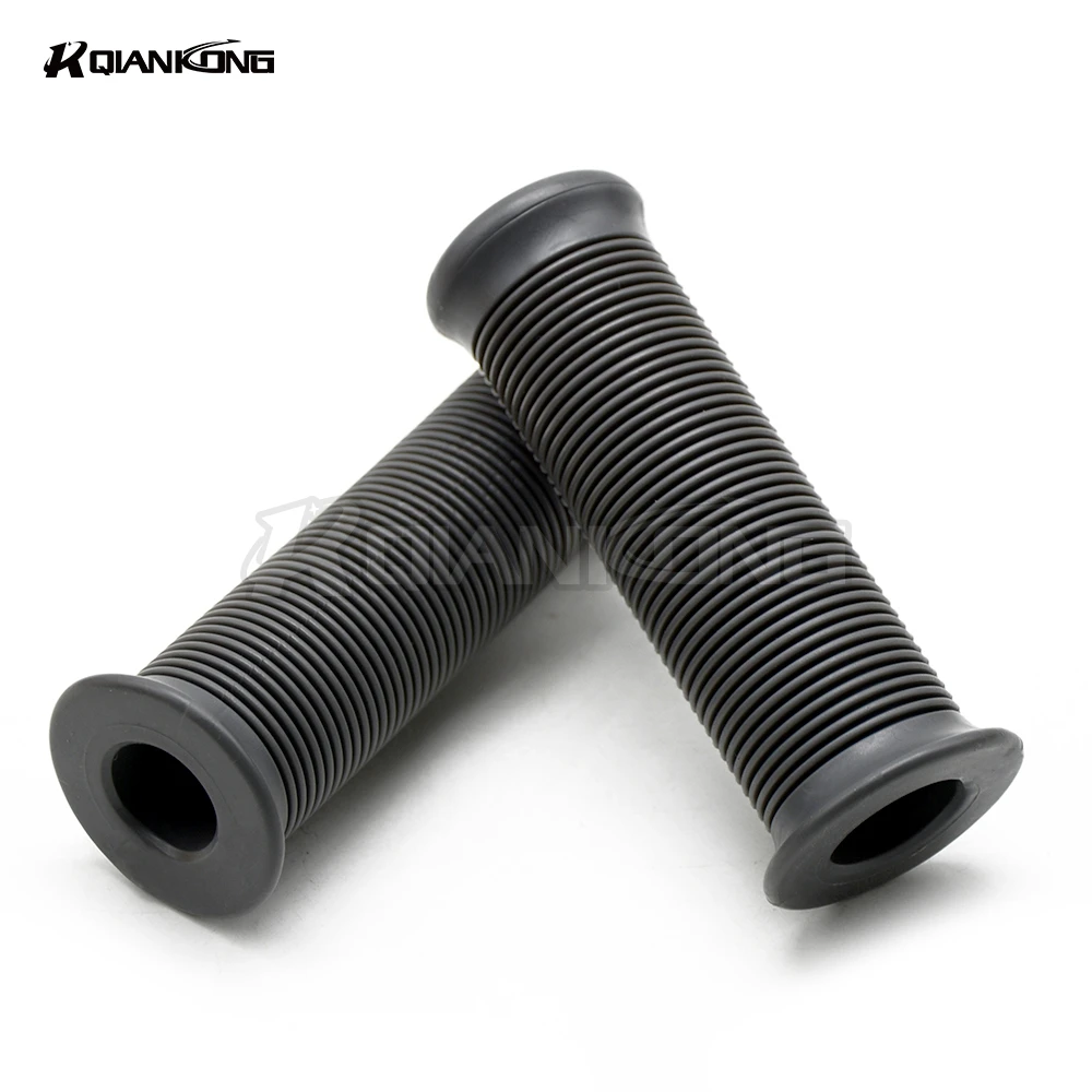 Мотоцикл 7/8 &quotВинтаж Резина Руль рукоятки для DEUS Триумф Honda Suzuki Yamaha Kawasaki CG125