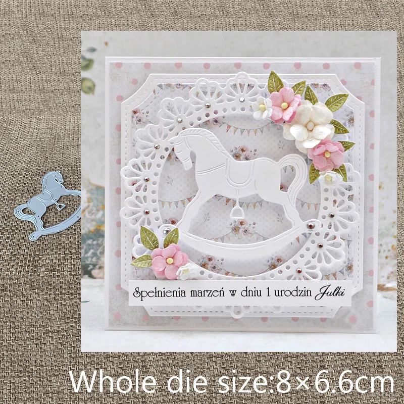 

New Design Craft Metal Cutting Die cut die lovely baby Trojan toy scrapbooking Album Paper Card Craft Embossing die cuts