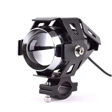 1 шт. U5 125 Вт 3000лм Водонепроницаемый светодиодный светильник для мотоцикла, высокая мощность, точечный светильник, фара для мотоцикла, 3 режима, светильник