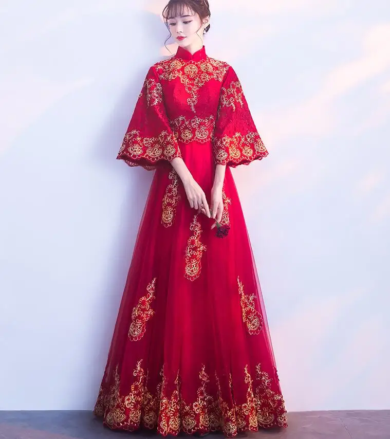 

high quality women Dresses chinese style Customized design A005