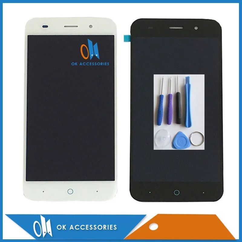imágenes para Color Blanco negro Para ZTE Blade Z7 X7 V6 D6 T660 T663 LCD Display + Touch Screen Digitalizador Asamblea Con Herramientas Libres 1 PC/Lot imágenes para Color Blanco negro Para ZTE Blade Z7 X7 V6 D6 T660 T663 LCD Display + Touch Screen Digitalizador Asamblea Con Herramientas Libres 1 PC/Lot