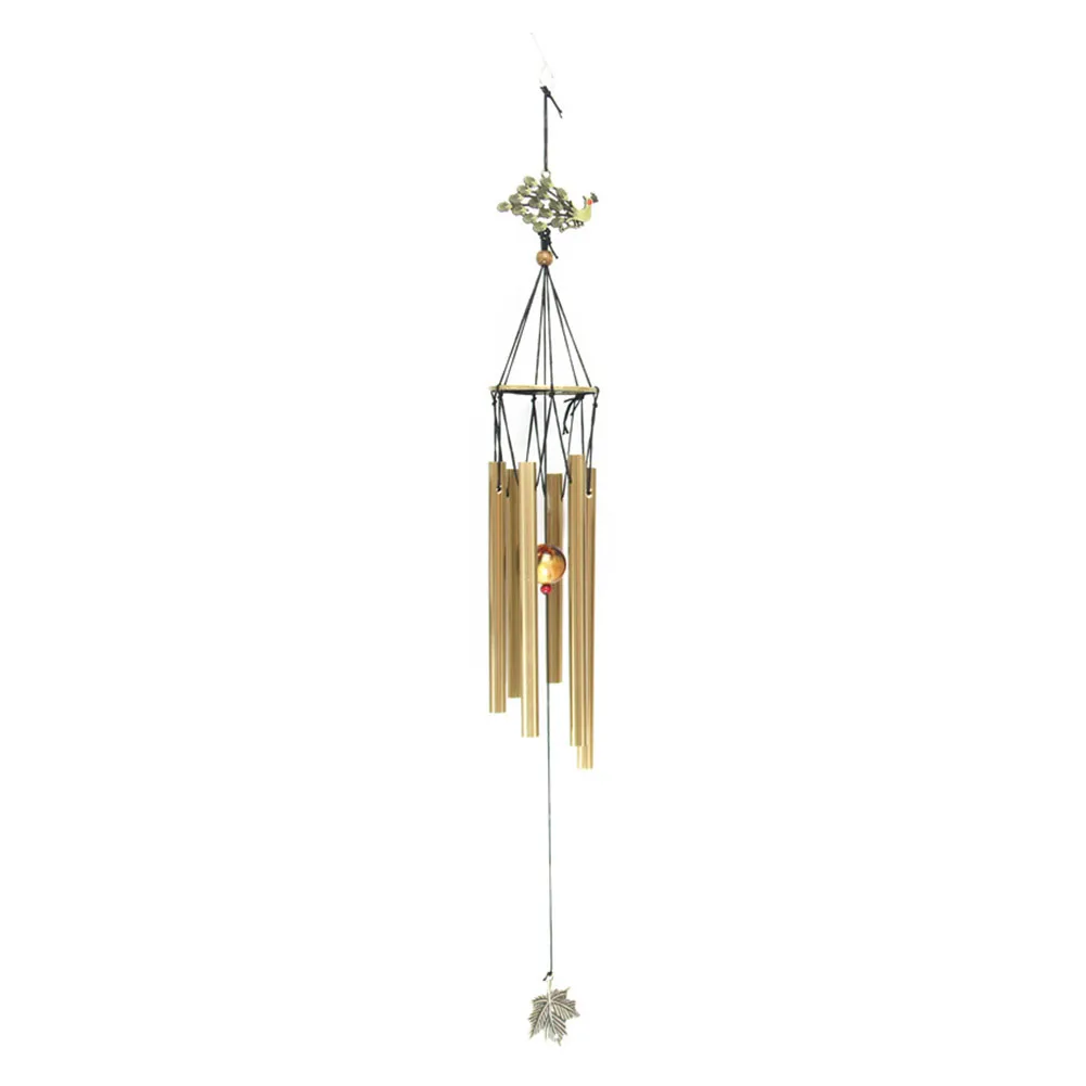 

Crafts Antique Garden Pendant Aluminum Tube DIY Home Decor Handmade Door Hanging Chapel Bells Wall Wind Chimes Durable