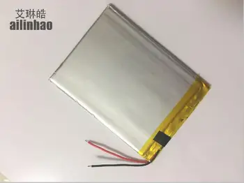 

ailinhao new 2 Wire Universal Battery For Wexler tab7000b Tablet Battery inner 3.7V Polymer li-ion+Tracking