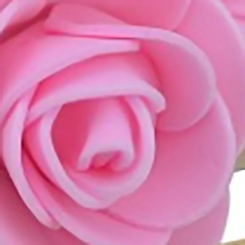 500 шт Розовые розы голова 3 см искусственные цветы для свадьбы дома ручной работы цветок гирлянды Роза медведь розы цветок - Цвет: 2