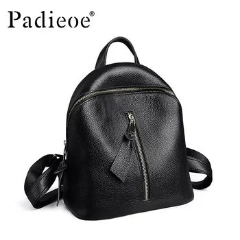 

Padieoe mini backpack bags for women backpack waterproof school bookbag leather Retro fashion travel luxury