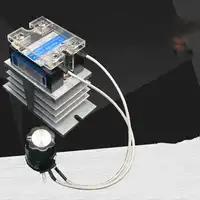 AC 110 V 220 V 380 v 17000 3800w Scr 電子電圧レギュレータ温度速度調整コントローラ調光調光器サーモスタット