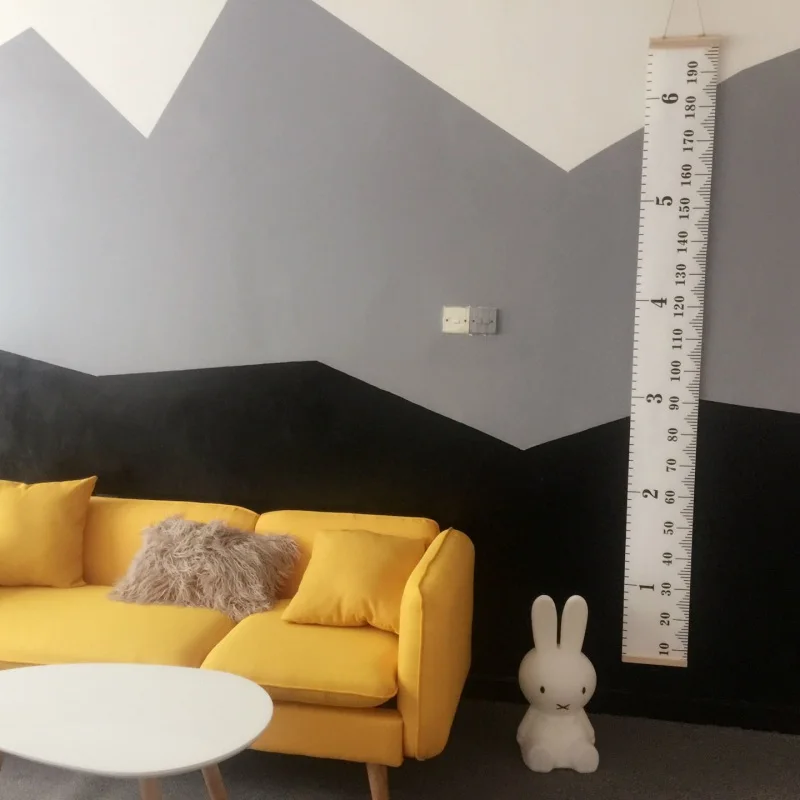 

Creative Nordic Simple Baby Height Growth Chart Hanging Rulers Kids Photography Props Children's Height Ruler Decorations
