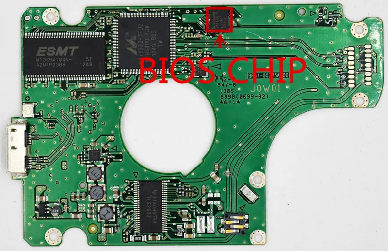 Placa Dura do Pwb do Motorista Bf4100373a Usb 30 M8u _ 539b _ Rev.01 R00 Hn-m500abb Hn-m500abb St1000lm025 St500lm014 - Imagem 4