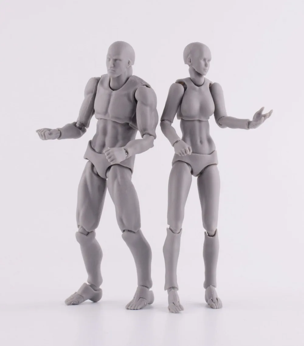 Body Kun Archetype Figma He SHE Ver экшн фигурка цвет кожи DIY Bodykun модель|Игровые фигурки и