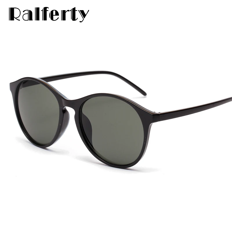 

Ralferty Vintage Sunglasses Women 2019 New Brand Round Sun Glasses Black UV400 Coating Sunglass Retro Korea Female Oculos W19801