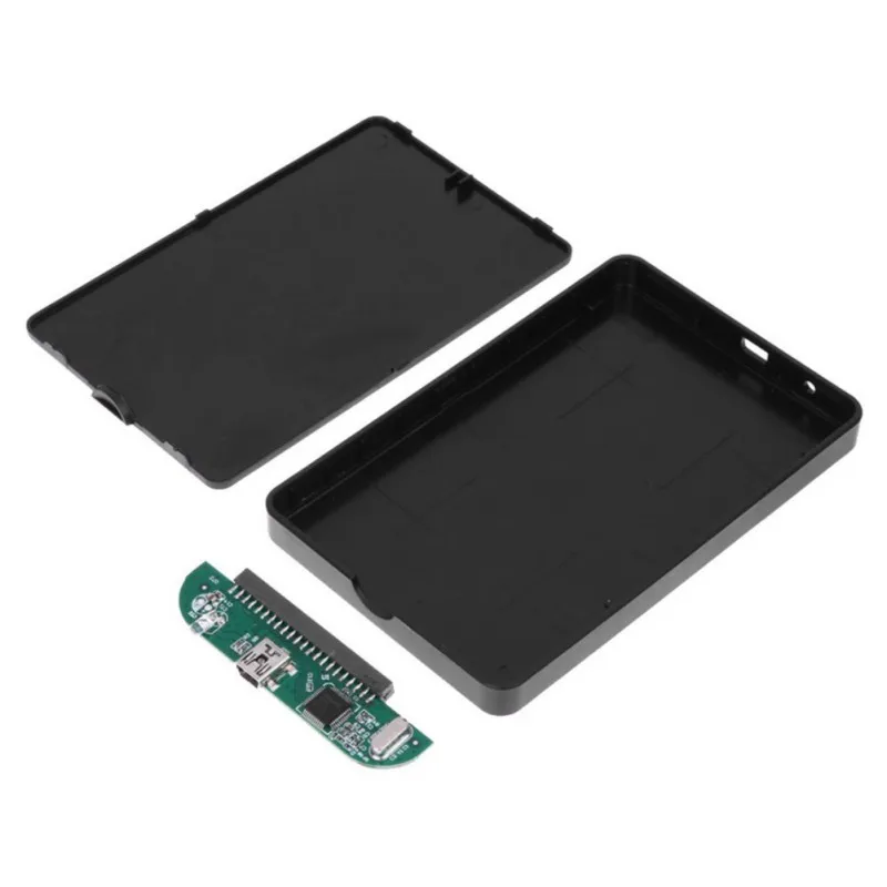 2,5 дюймов USB 2,0 для SATA HDD жесткий диск Безвинтовой диск мобильный диск внешний защитный корпус коробка для Windows XP/10/7/8/Mac