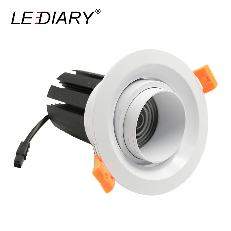 LEDIARY LED COB круглые потолочные светильники 85 265 в 10 Вт 75 мм Размер отверстия