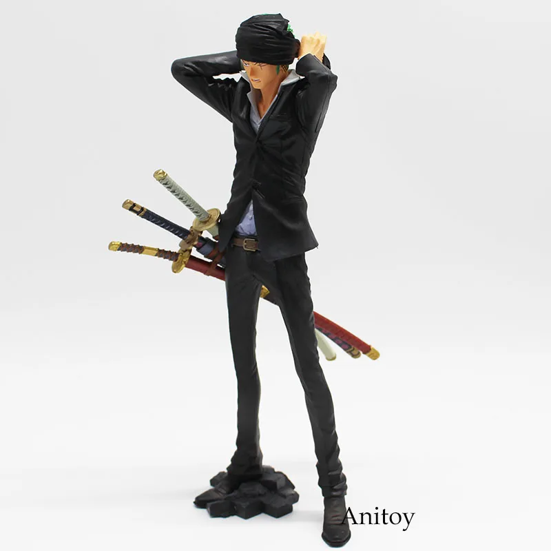 Figurine One Piece King Of Artist The Roronoa Zoro Pvc 28cm Cdiscount Jeux Jouets