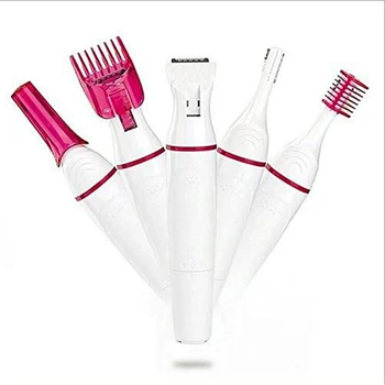 

5 In 1 Electric Epilator Women Hair Removal Bikini Trimmer Shaving Machine Women Shaver Razor Eyebrow Hair Trimmer Dropshipping