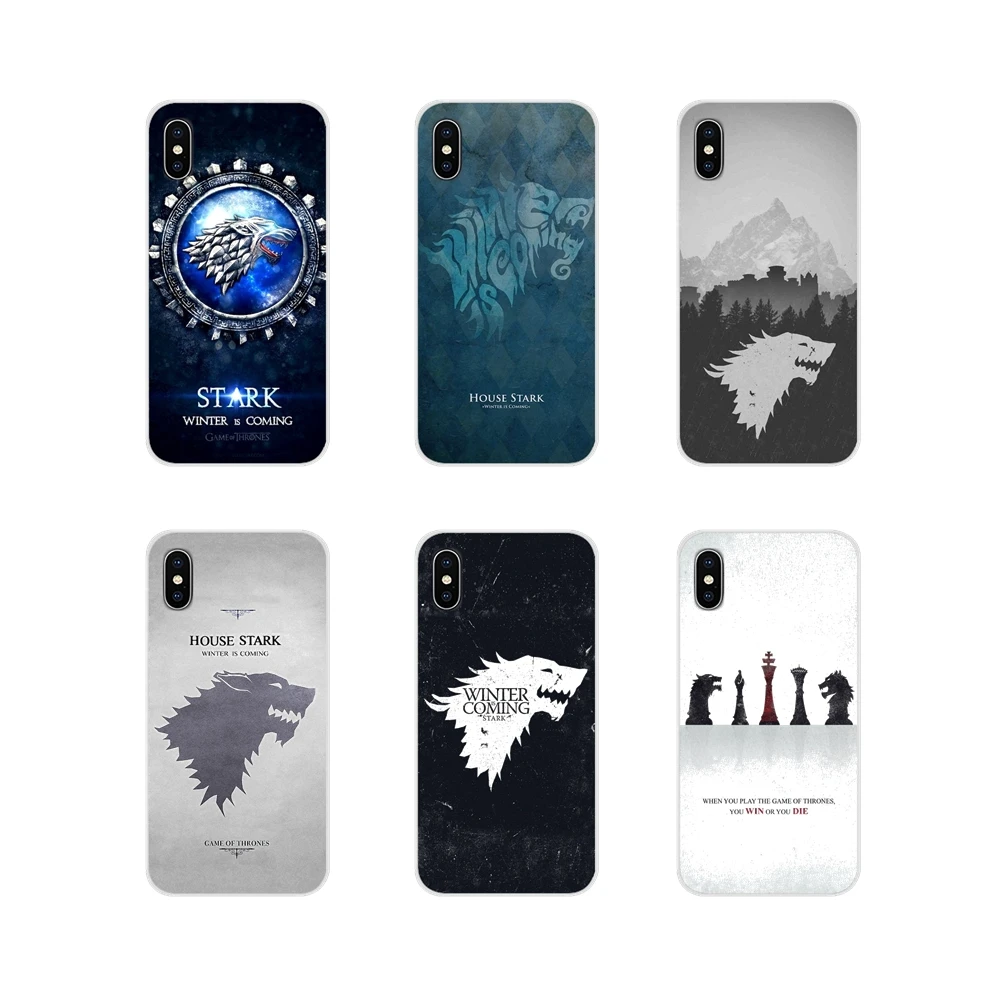 

Accessories Phone Shell Covers games of Thrones House Stark For Samsung Galaxy A5 A6S A7 A8 A9S Star J4 J6 J7 J8 Prime Plus 2018