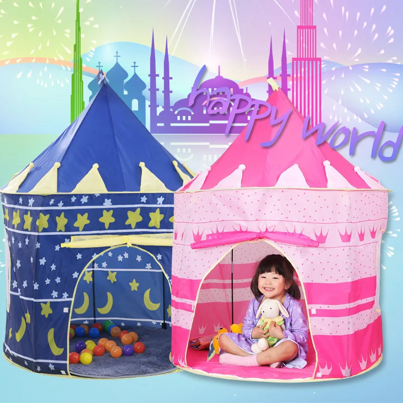

100pcs Outdoor Fun Toys For Children Baby Play Tent Baby Ball Pool Cute Tent For Children Play House Ocean Ball Kids Tents