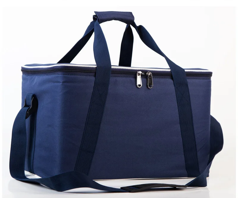 ZYJ Outdoor Cans Picnic Cooler Bag Takeout Warmer Food Thermal Car Ice Insulation Storage Shoulder Lunch Tote Box Cool Bag Pack (13)