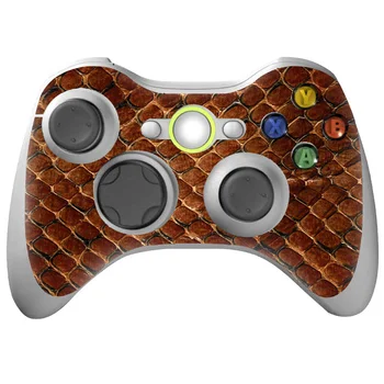 

2PCS/LOT Skin sticker for xbox 360 wireless controller 2 pieces skin sticker for Xbox 360 & slim controller