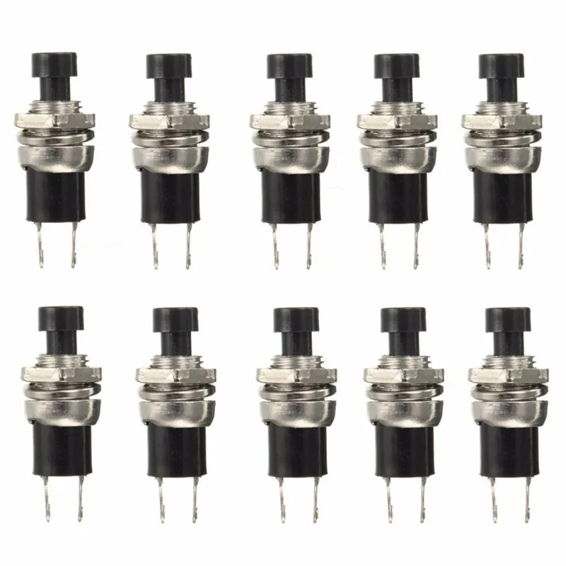 5pcs 5mm Momentary Push button Switch Press the reset switch Normally Open ATAU 