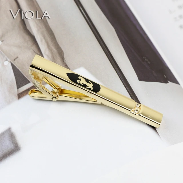 Tie Clips For Men Fashion Luxury Metal Gold Colour Tone Simple Bar Clasp  Necktie Accessories Clasp Tie Pin For Mens Collar Clip - AliExpress