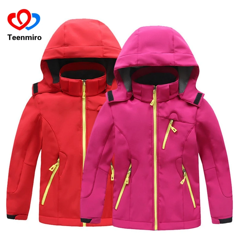 

2019 Thicken Boys Girls Jackets Children Outerwear Warm Sporty Hoodie Coats Kids Windproof Clothes Toddler Trench Coat Winter