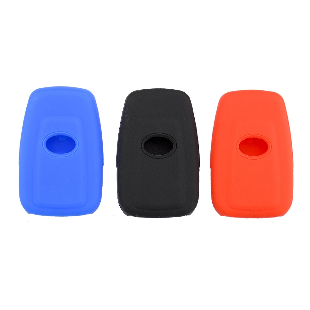 3 buttons silicone car key cover for Toyota 4