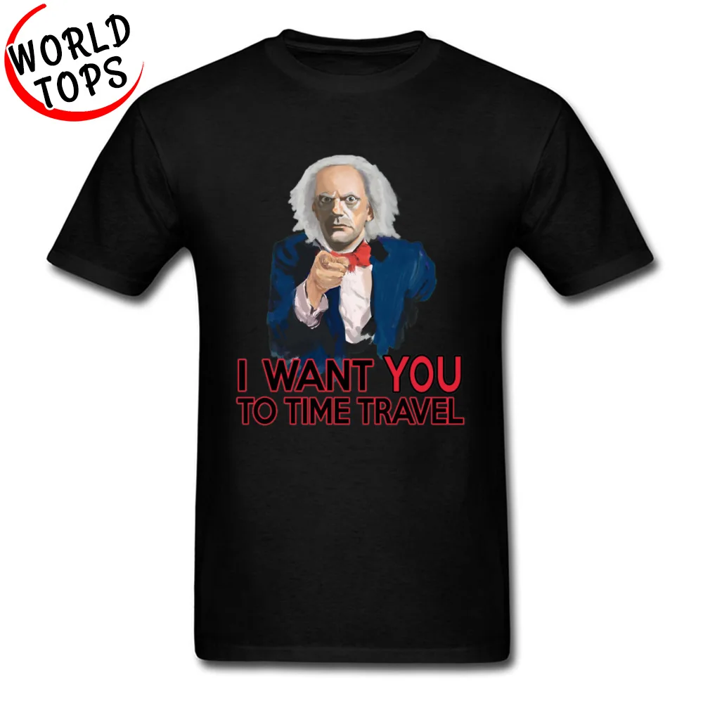 

Figure Printed On T Shirts Time Travel All Cotton Men Tops Tees Customized Short Sleeve Sweatshirts Spring New Cheap Teeshirt