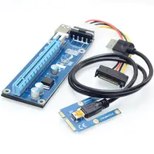 Мини PCIe для PCI express 16X Riser для ноутбука внешняя видеокарта EXP GDC Miner mpcie в PCI-e слот карты расширения