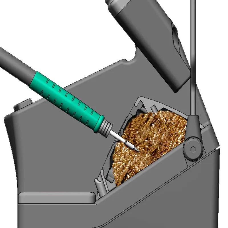  JBC mobile repair phoe CD-2BHE soldering station repairing found IC micro station with t210-A solde