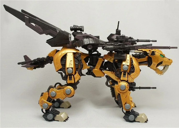 ゾイド1/72 EZ-016 セイバータイガーゴールド Zoids 1/72 Ez-016 Saber Tiger Gold Hmm 019 Irisawa