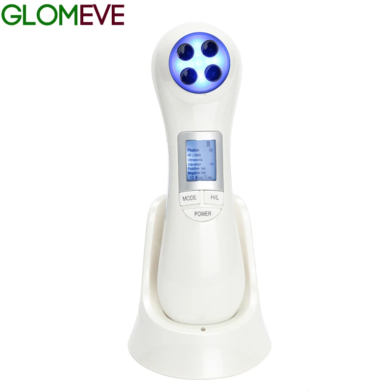 5 in 1 Ultrasonic Professional Beauty Equipment LED Photon Therapy RF
