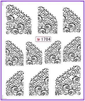 

1X Water Stickers Nail Decals Stickers Water Transfers Decal French Smile SY1704
