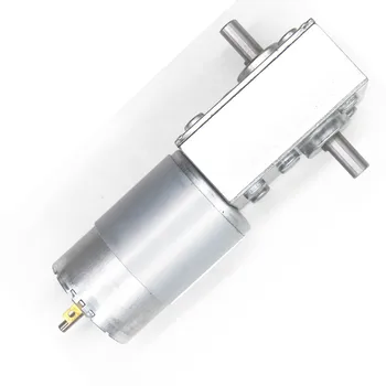 

555 motor worm gear motor 12V24V large double torsion double intelligent equipment billboards