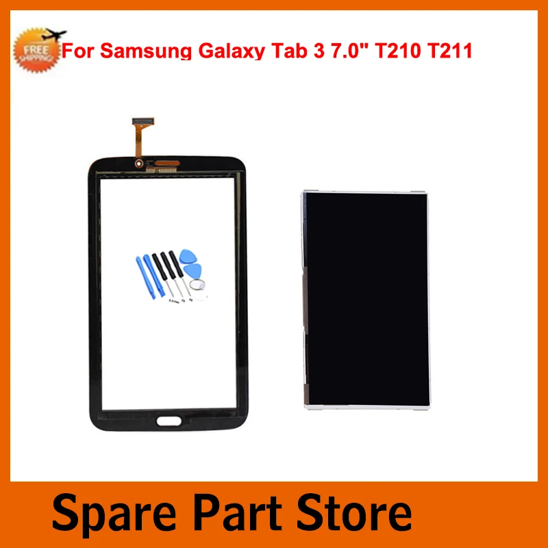 Для samsung Galaxy Tab 3 7 0 &quotT210 T211 SM-T210 SM-T211 ЖК-дисплей Дисплей монитор Панель Сенсорный
