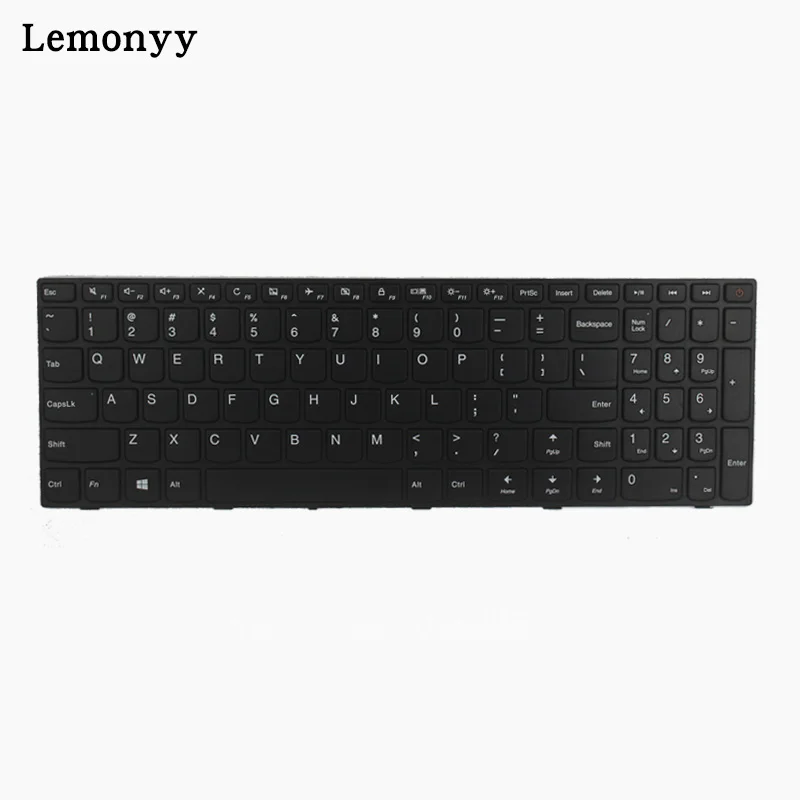  New US keyboard for lenovo ideaPad 110-15ISK 110-17ACL 110-17IKB 110-17ISK US laptop keyboard No ba