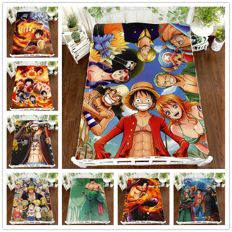 Anime Manga One Piece Bed Sheet 150 0cm Bedsheet Sheet Aliexpress