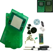 Полный корпус Корпус чехол Замена чехол для GameboyGBGBODMG ZeldaVersion светящийся зеленый цвет w/отвертки