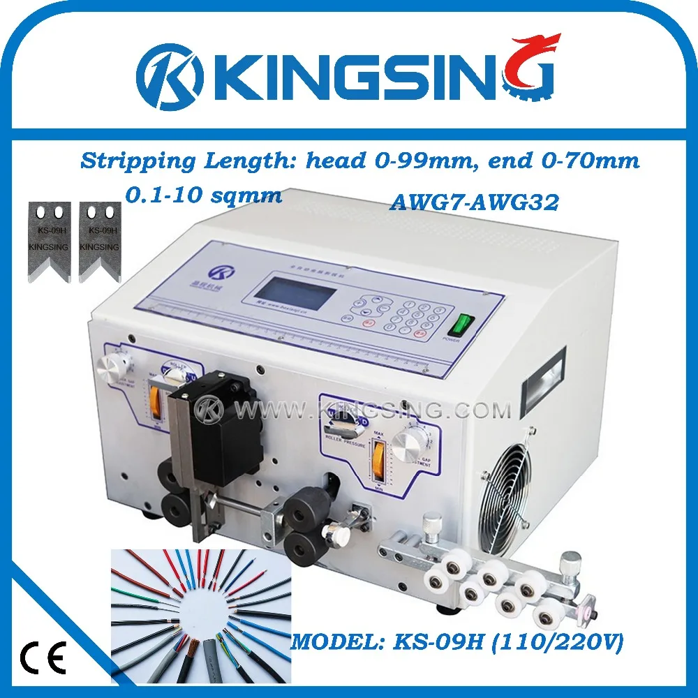 KS 09H Ideal & Best Wire Harness Cutting and Stripping Machine for various wire harness+ Free Shipping by DHL air express-in Wiring Harness from Home ...