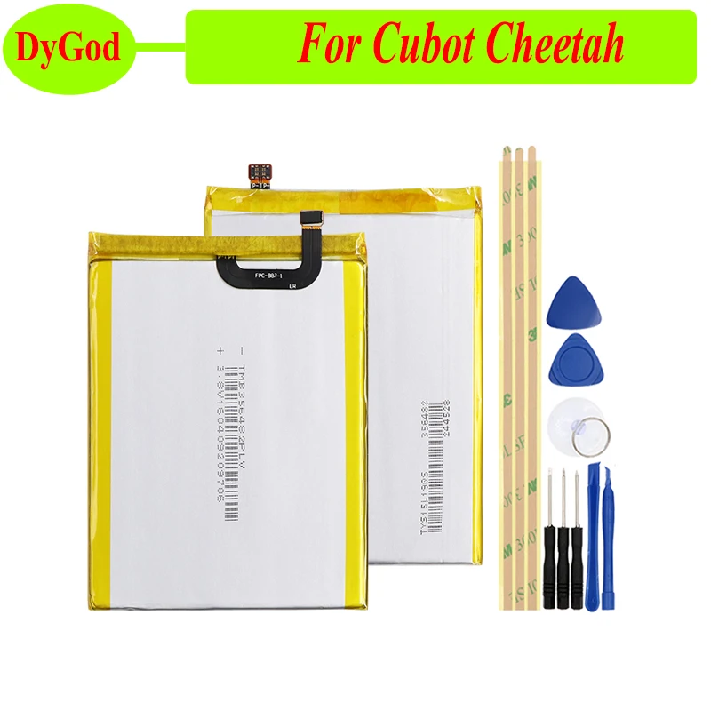 

DyGod 3050mAh for Cubot Cheetah Battery Replacement For Cubot Cheetah Batteries Smart Phone with Tools