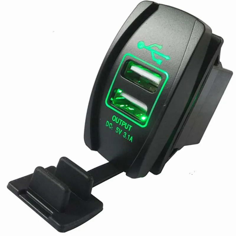 3 1 а Мини Автомобильное зарядное устройство с двумя портами USB универсальный