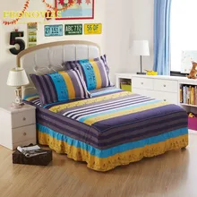 fine modern cartoon bed skirt font b pillow b font cases double full twin size 3pcs