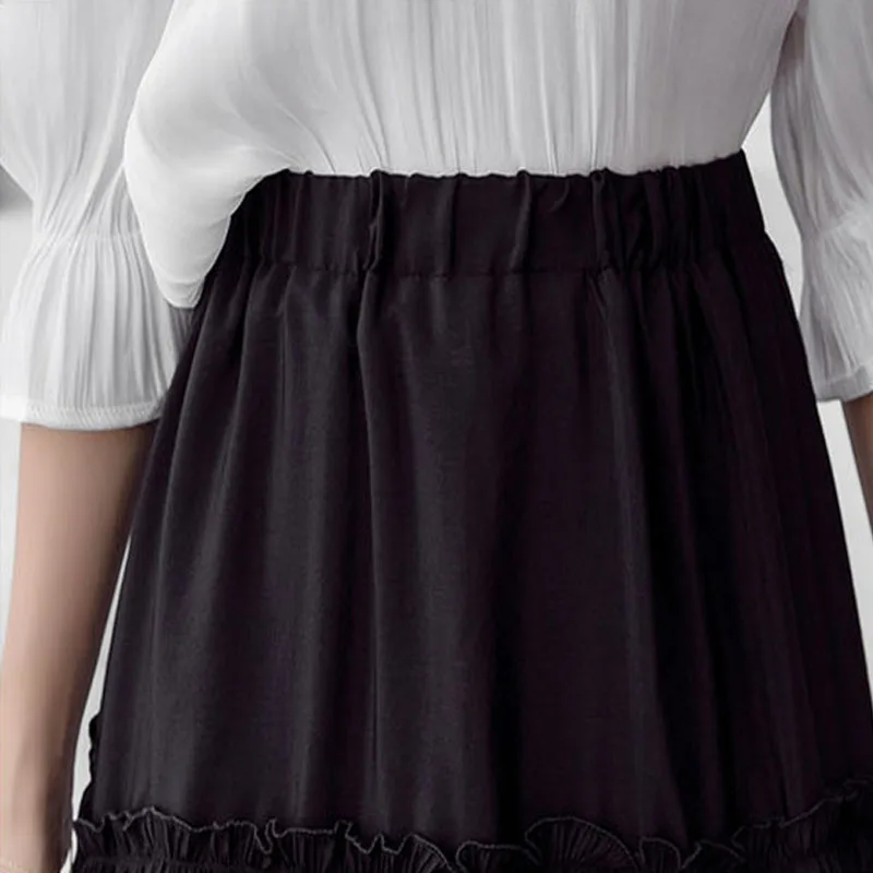 Elastic Hight waist skirts Women